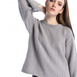  Women sweater Loop Grey