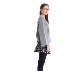  Women sweater Loop Grey