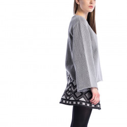  Women sweater Loop Grey