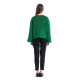 Women sweater Loop Green