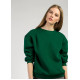 Women sweatshirt Dark Green