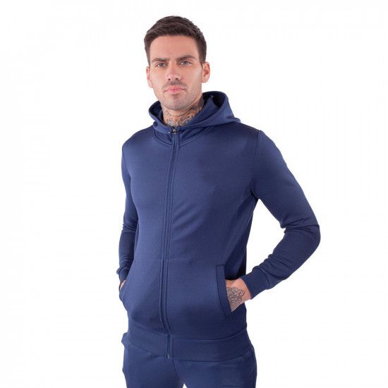 Core Full Zip Poly Track Top With Hood 