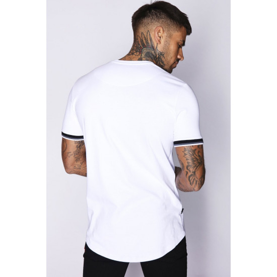 Tipped T-Shirt - White