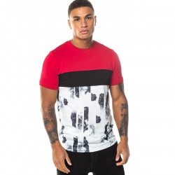  Print T-Shirt - Black/Jungle Print