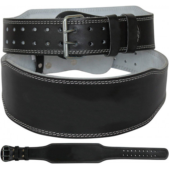 ERDX Weight Lifting Belt for Fitness Gym-Adjustable Leather Belt