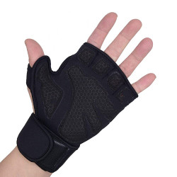  Weight Lifting Gloves With Wrist Support, Full Palm Protection